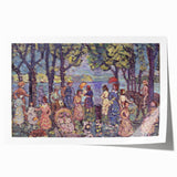 Summer in New England" Modern Wall Art - Vibrant Contemporary Decor