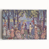 Summer in New England" Modern Wall Art - Vibrant Contemporary Decor