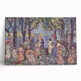 Summer in New England" Modern Wall Art - Vibrant Contemporary Decor