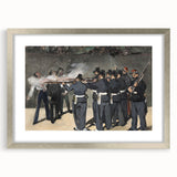 Impressionism Wall Art: The Execution of Emperor Maximilian Print