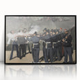 Impressionism Wall Art: The Execution of Emperor Maximilian Print