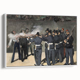 Impressionism Wall Art: The Execution of Emperor Maximilian Print