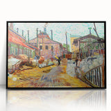 Impressionism Wall Art: The Factory by Vincent van Gogh Print