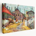 Impressionism Wall Art: The Factory by Vincent van Gogh Print