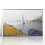 Evening Calm, Concarneau" Modern Wall Art - Serene Contemporary Coastal Decor