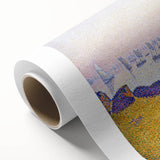 Evening Calm, Concarneau" Modern Wall Art - Serene Contemporary Coastal Decor