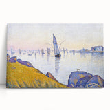 Evening Calm, Concarneau" Modern Wall Art - Serene Contemporary Coastal Decor