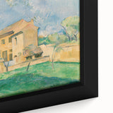 Impressionist Landscape: The Farm at Jas de Bouffan Print