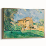 Impressionist Landscape: The Farm at Jas de Bouffan Print