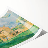 Impressionist Landscape: The Farm at Jas de Bouffan Print