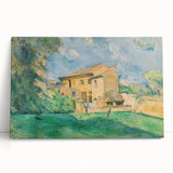 Impressionist Landscape: The Farm at Jas de Bouffan Print