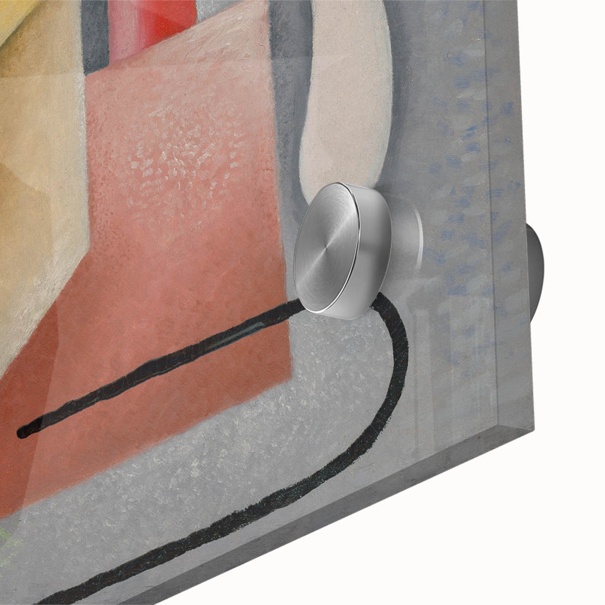 Factory" Abstract Modern Art - Contemporary Industrial Decor