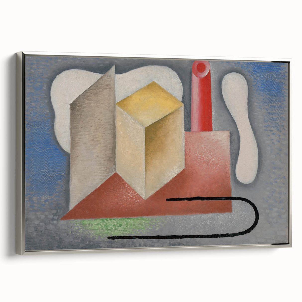 Factory" Abstract Modern Art - Contemporary Industrial Decor