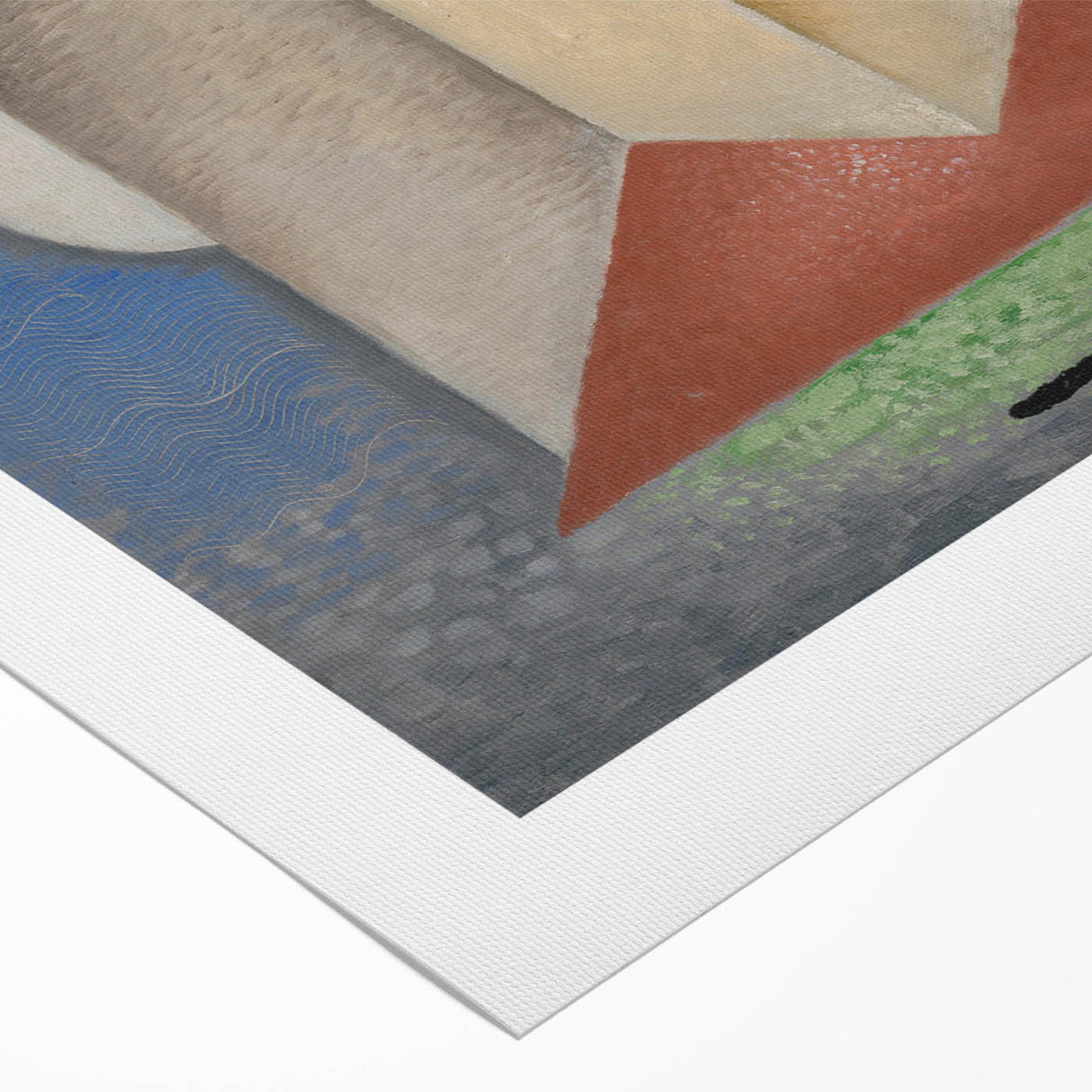 Factory" Abstract Modern Art - Contemporary Industrial Decor