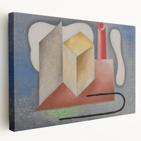 Factory" Abstract Modern Art - Contemporary Industrial Decor