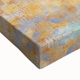 Four Boats at Grandcamp" Modern Wall Art - Contemporary Coastal Decor