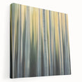 Golden Birch Blur – Dynamic Abstract Forest Motion Wall Art