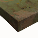 Romanticism Art: Wooden Belfry and Rustic Village Canvas Print