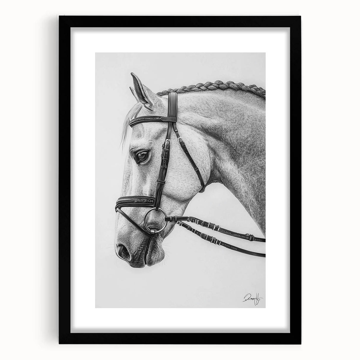Black-framed wall art featuring a collection of animal illustrations, showcasing vibrant colors and intricate details, perfect for enhancing home decor.