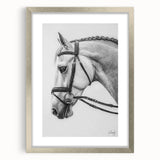 Silver-framed animal art print featuring a variety of wildlife, elegantly matted for a polished look, ideal for enhancing home decor with a touch of nature.