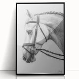 Framed acrylic wall art featuring a vibrant animal design, showcasing intricate details and a sleek black frame, perfect for enhancing modern interior decor.