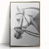 Framed acrylic art piece showcasing a vibrant animal design with a gold border, perfect for enhancing modern decor. Ideal for animal lovers and art enthusiasts.