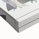 Chic Art Deco Wall Art - Trio of Stylish Women in Vintage Evening Gowns