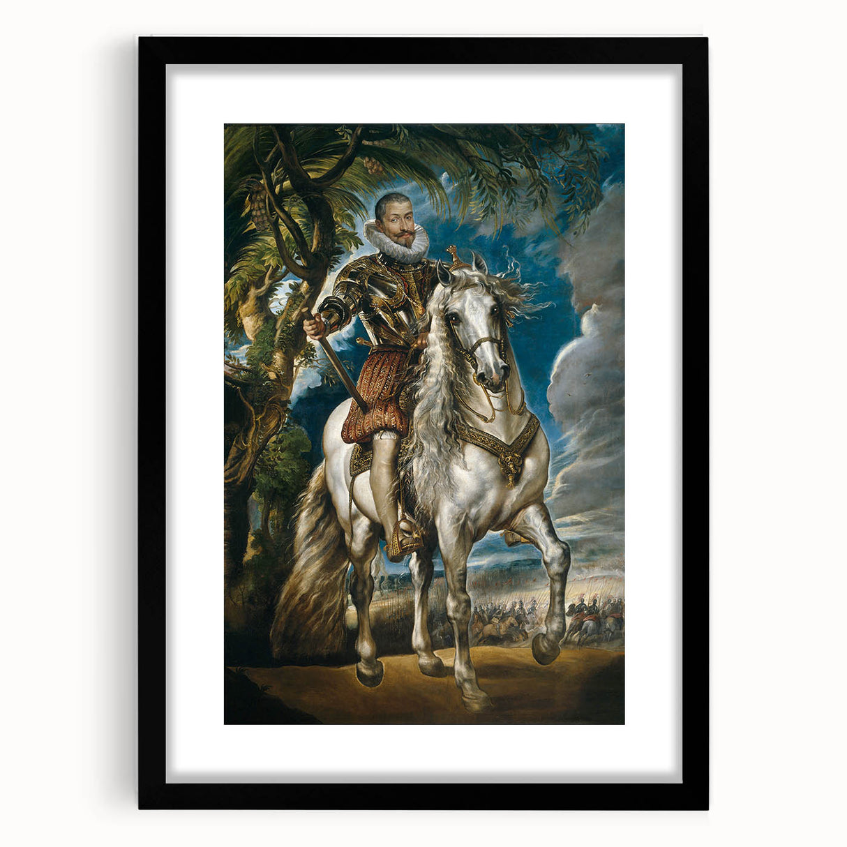 Majestic Baroque Equestrian Art - Classic Wall Décor Print