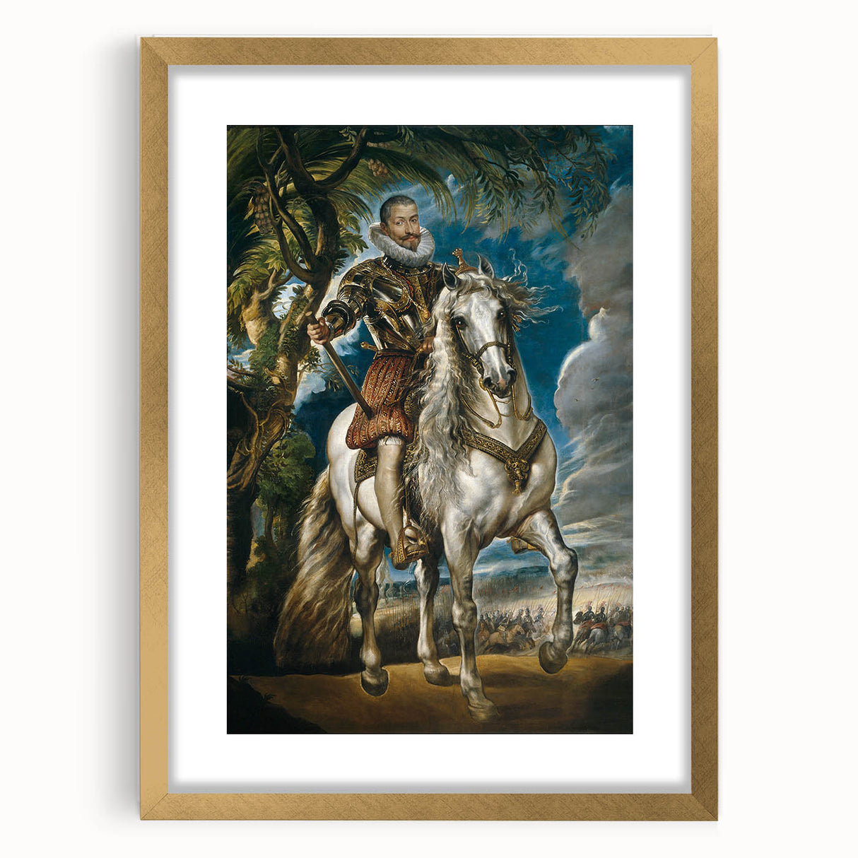 Majestic Baroque Equestrian Art - Classic Wall Décor Print