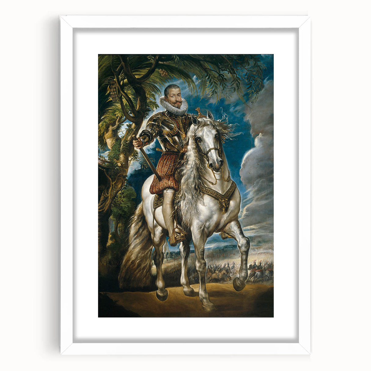 Majestic Baroque Equestrian Art - Classic Wall Décor Print