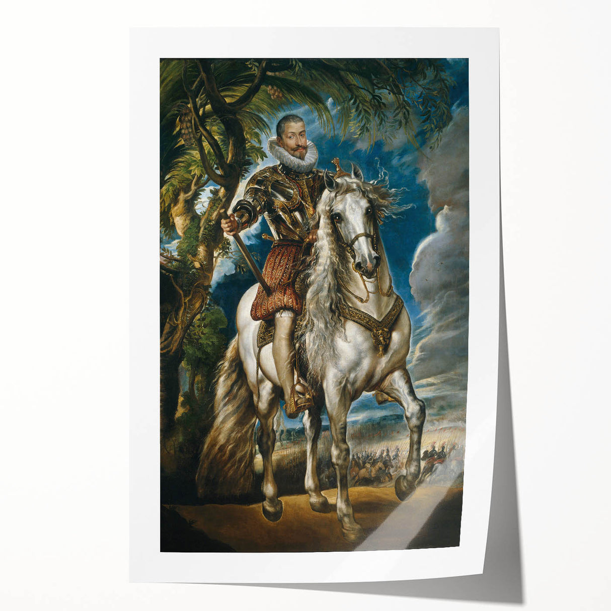 Majestic Baroque Equestrian Art - Classic Wall Décor Print