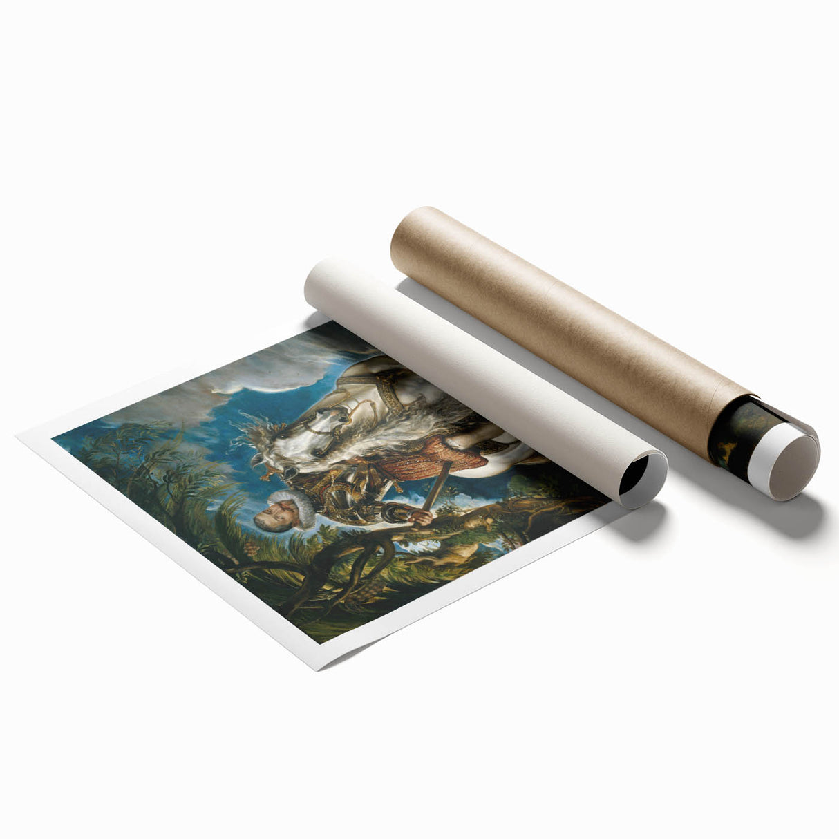 Majestic Baroque Equestrian Art - Classic Wall Décor Print