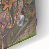 Emotive Expressionist Landscape - Departure Canvas Print in Bold Colors