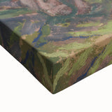 Emotive Expressionist Landscape - Departure Canvas Print in Bold Colors