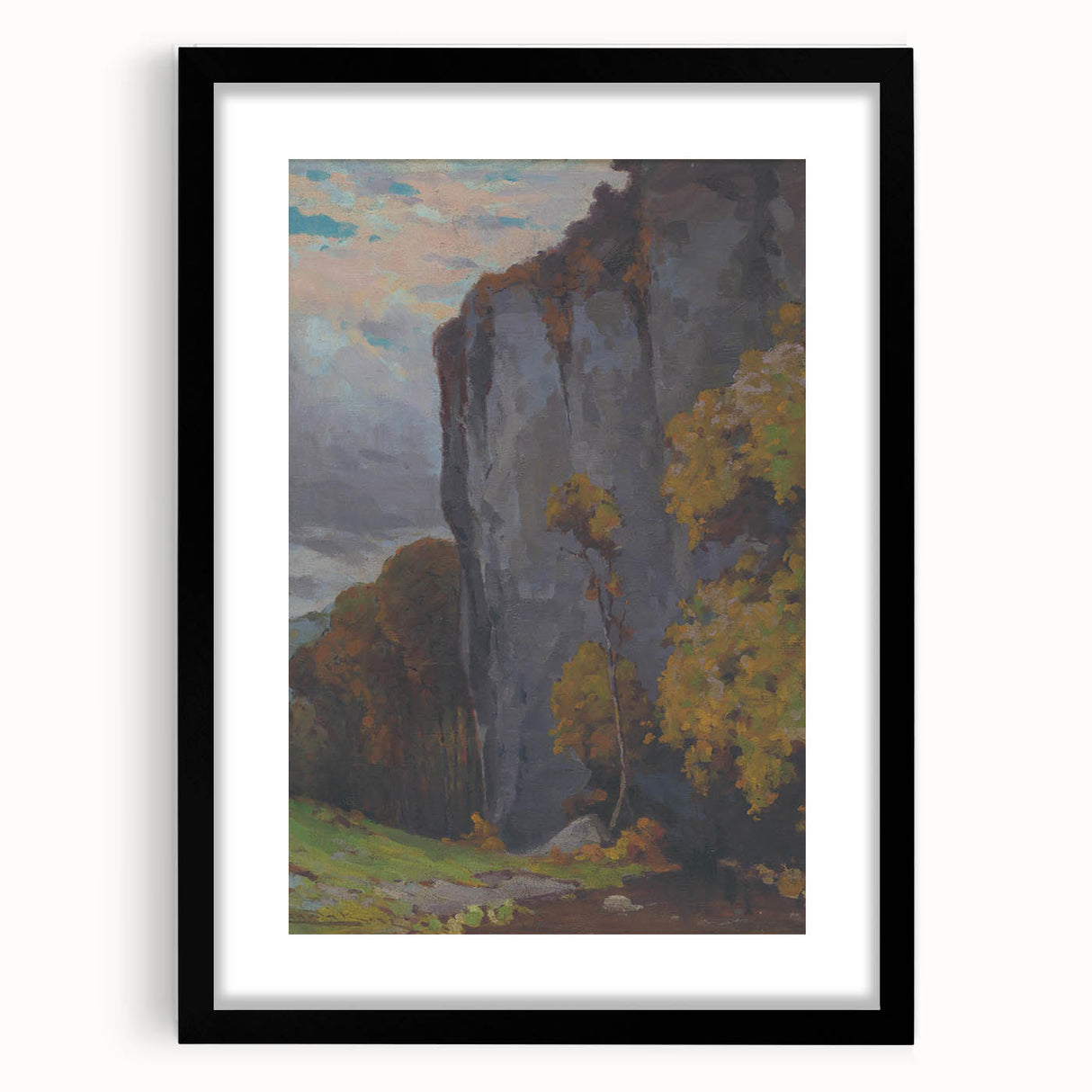 Lajos Csordák's Butt - Stunning Autumn Landscape in Impressionist Style