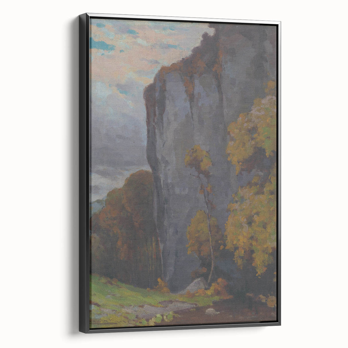 Lajos Csordák's Butt - Stunning Autumn Landscape in Impressionist Style