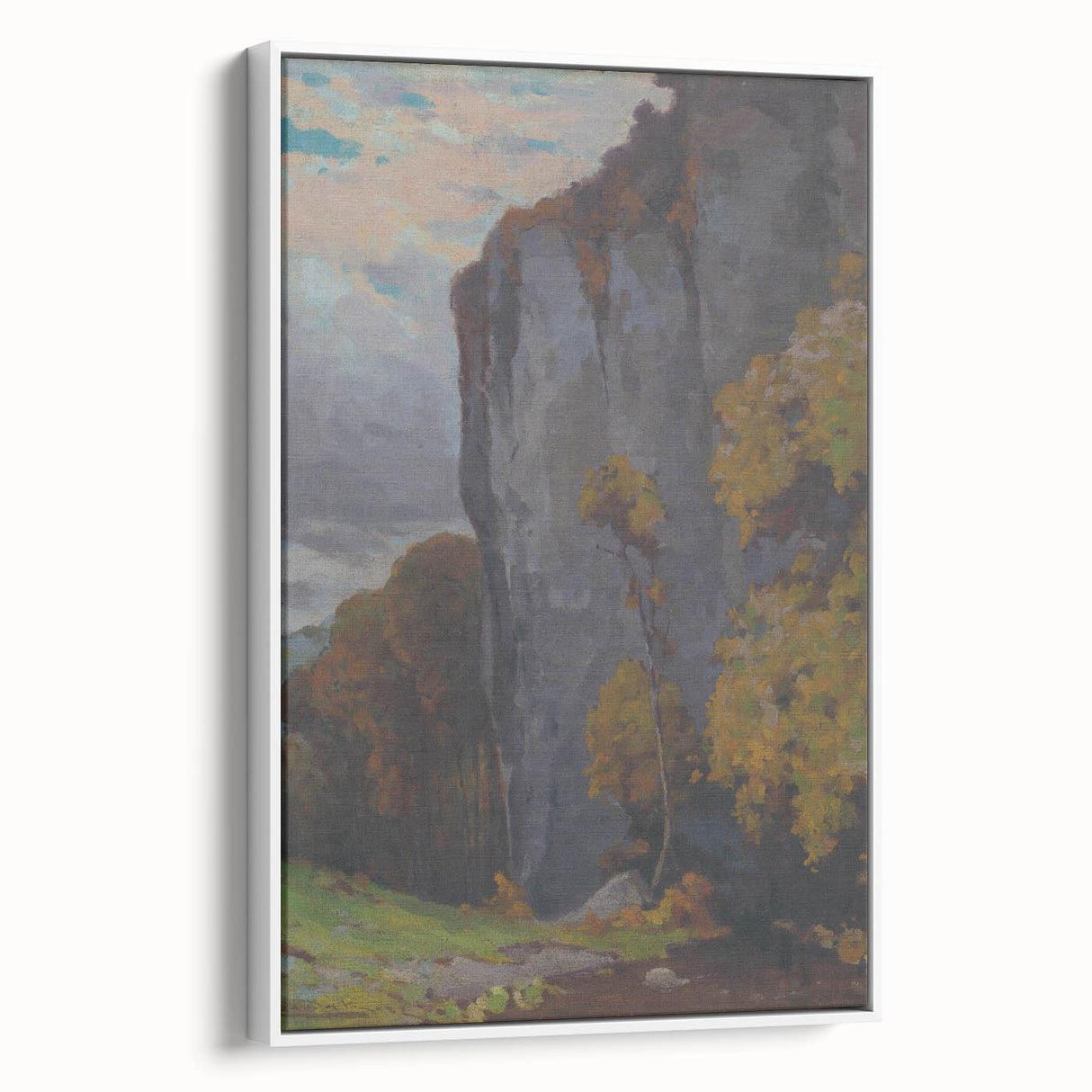 Lajos Csordák's Butt - Stunning Autumn Landscape in Impressionist Style