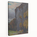 Lajos Csordák's Butt - Stunning Autumn Landscape in Impressionist Style