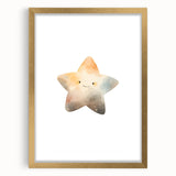 Whimsical Girls Room Wall Art - Playful Star Children's Decor