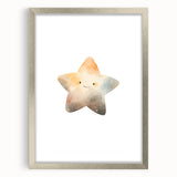 Whimsical Girls Room Wall Art - Playful Star Children's Decor