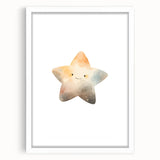 Whimsical Girls Room Wall Art - Playful Star Children's Decor