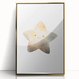 Whimsical Girls Room Wall Art - Playful Star Children's Decor