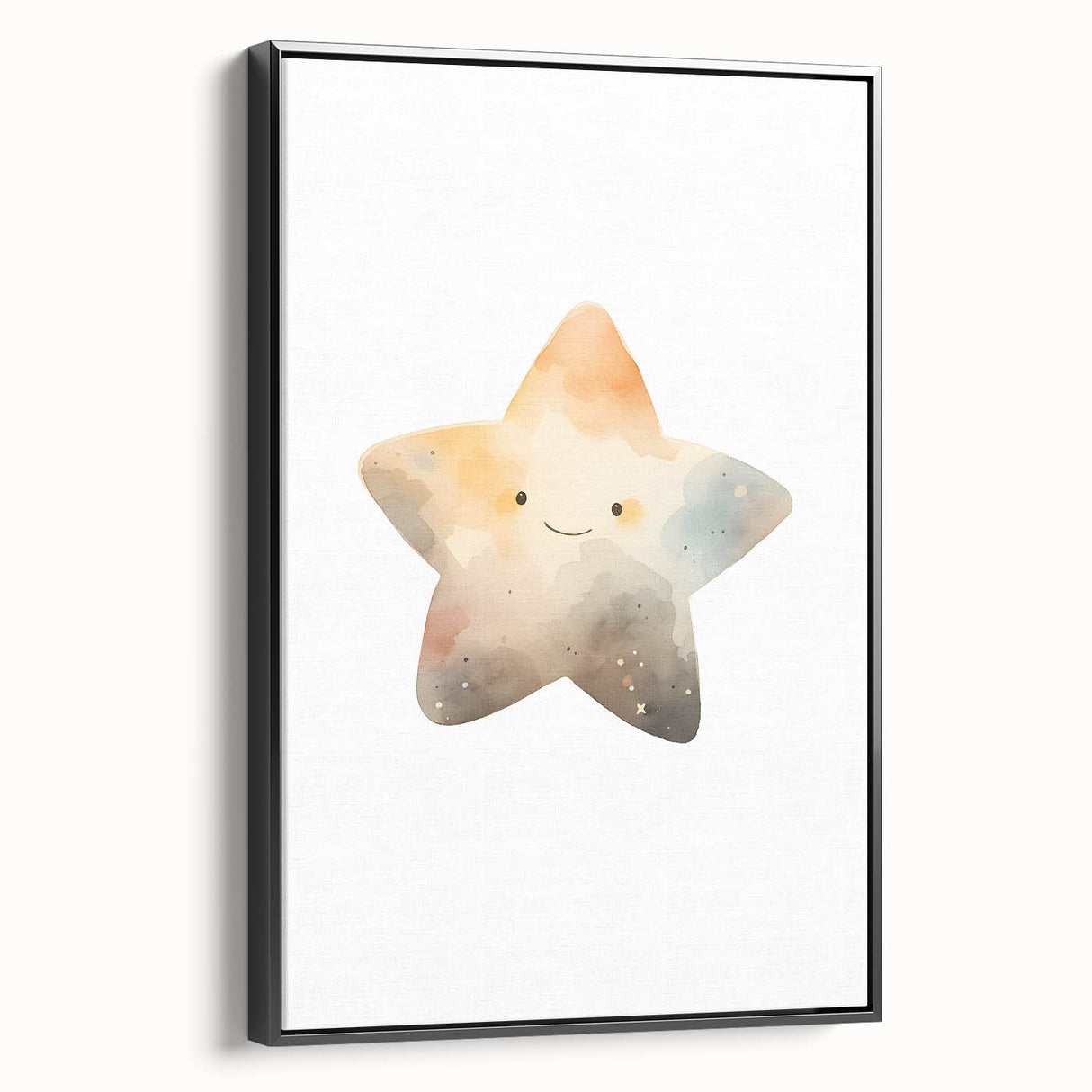 Whimsical Girls Room Wall Art - Playful Star Children's Decor