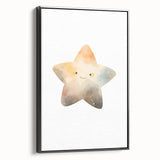Whimsical Girls Room Wall Art - Playful Star Children's Decor