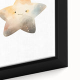 Whimsical Girls Room Wall Art - Playful Star Children's Decor