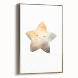 Whimsical Girls Room Wall Art - Playful Star Children's Decor