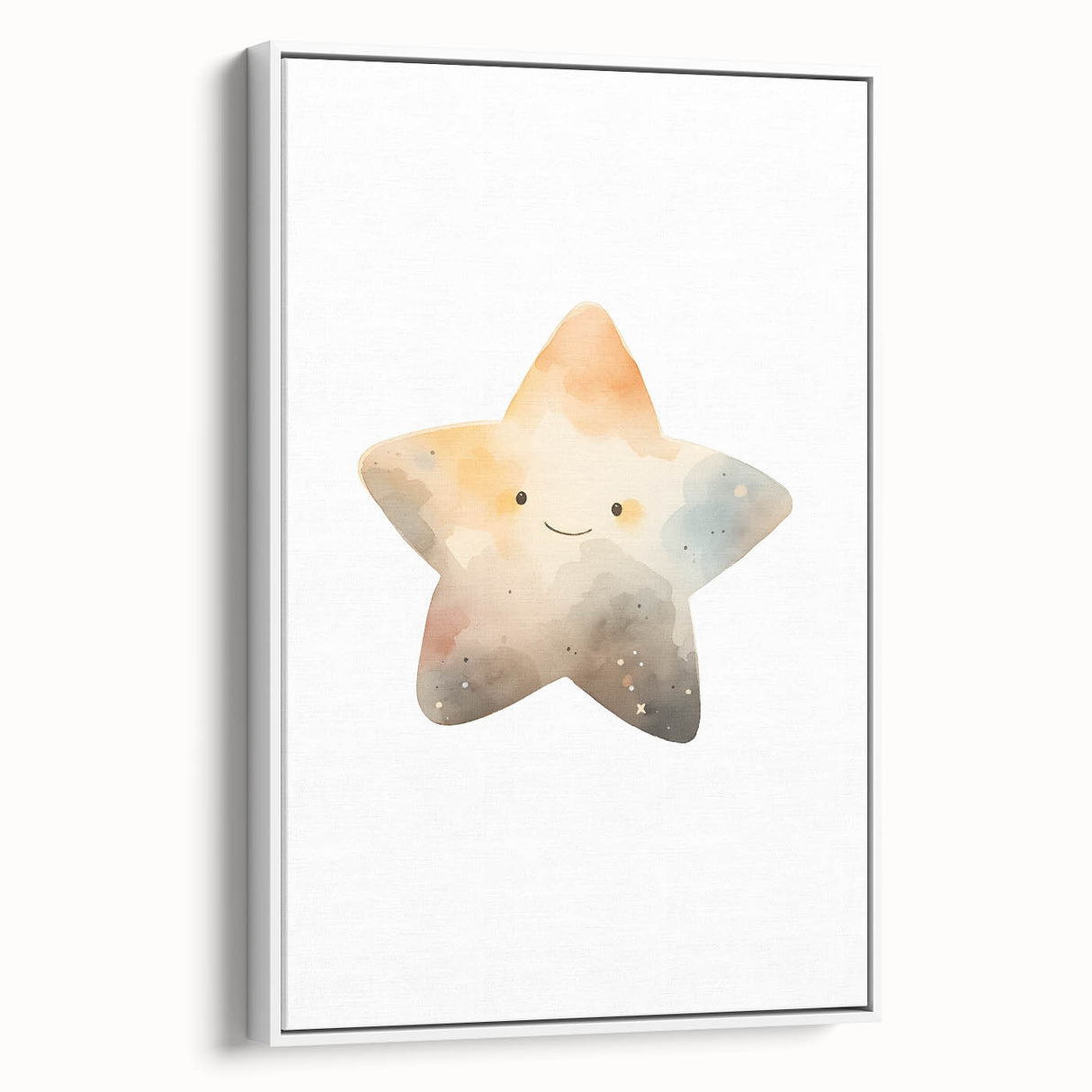 Whimsical Girls Room Wall Art - Playful Star Children's Decor