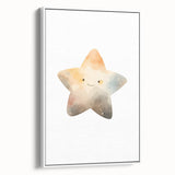 Whimsical Girls Room Wall Art - Playful Star Children's Decor