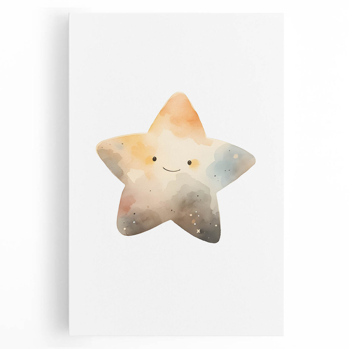 Whimsical Girls Room Wall Art - Playful Star Children's Decor