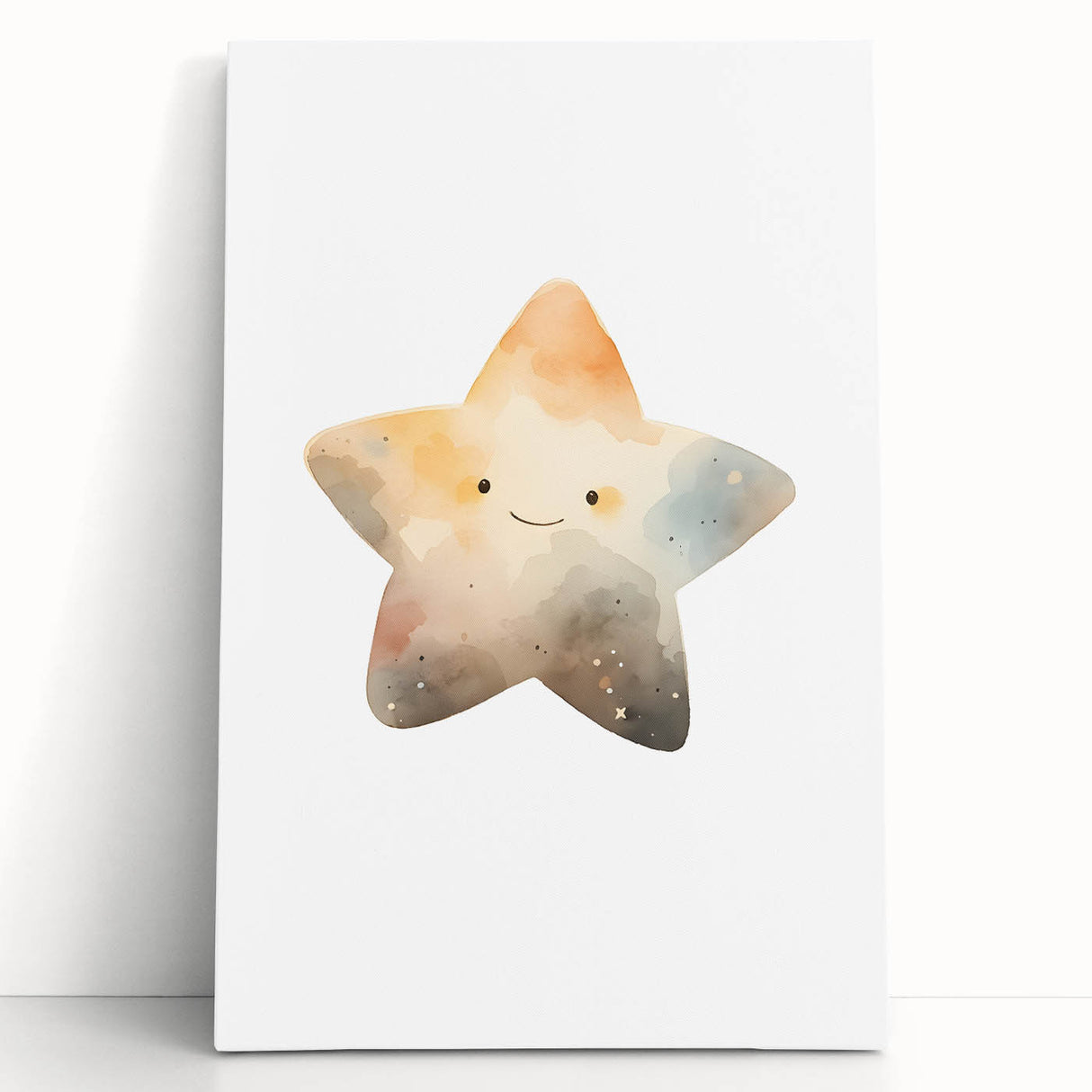 Whimsical Girls Room Wall Art - Playful Star Children's Decor